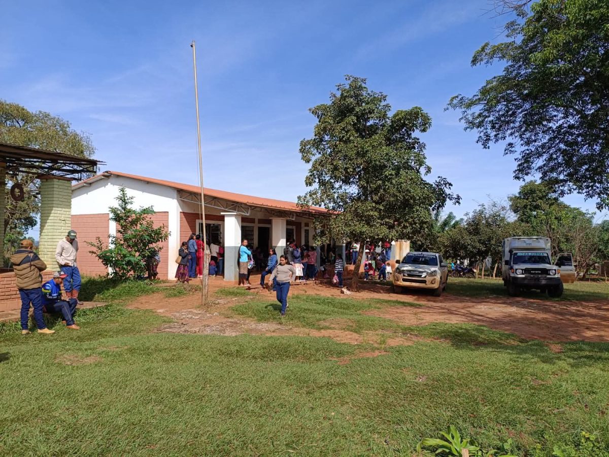Realizan una jornada de atención médica integral en la colonia indígena Pirary de Pedro Juan