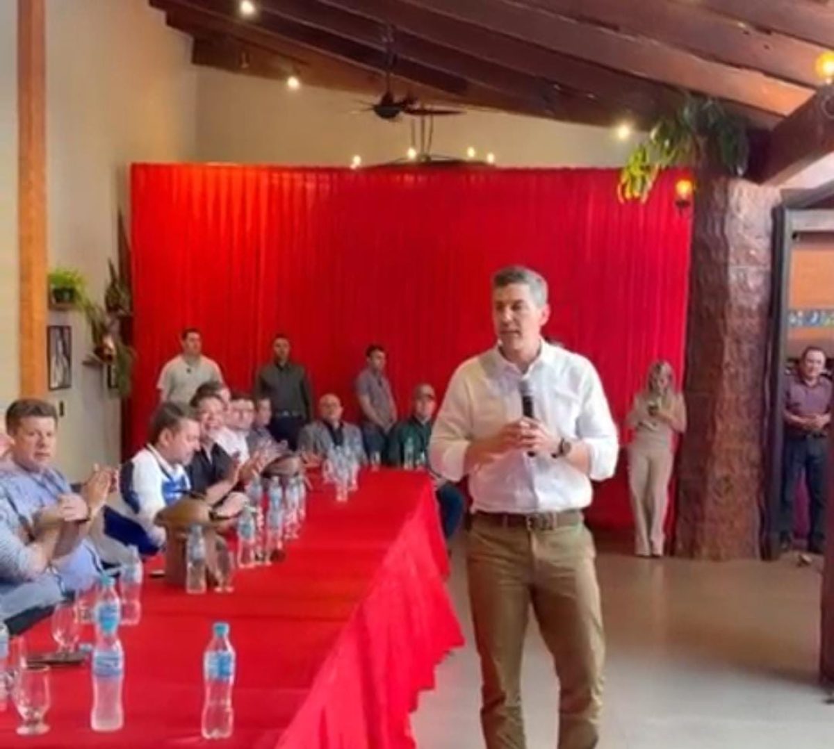 Santiago Peña elogia la labor del viceministro amambayense Saúl Recalde