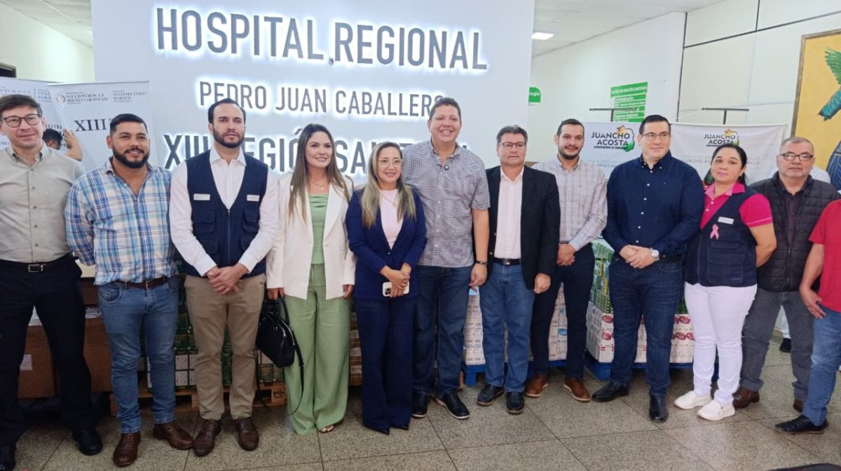 Gobernación de Amambay provee más de 45.000 fármacos a la XIII Región Sanitaria