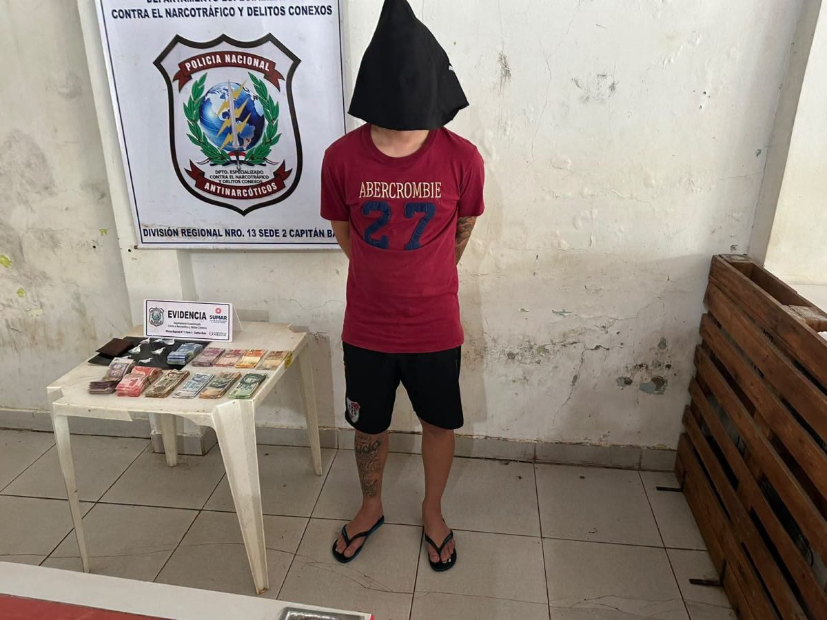 Aprehenden a un joven brasileño tras allanamientos antidrogas en Capitán Bado