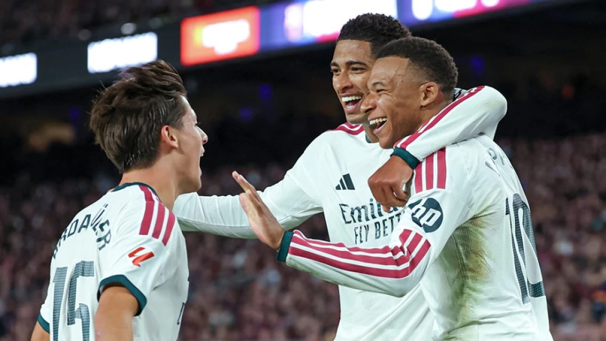 Real Madrid vence al Barcelona con doblete de Mbappé en el clásico