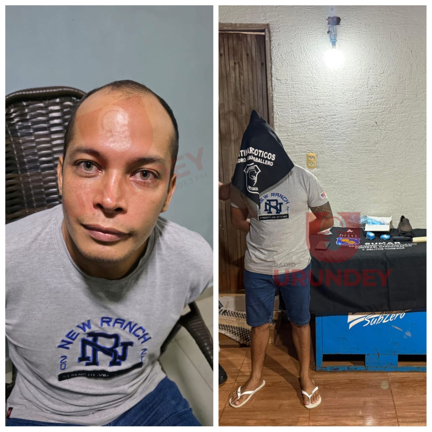 Capturan a presunto miembro del PCC con drogas sintéticas en Pedro Juan Caballero