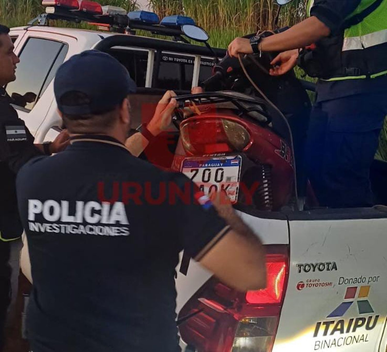 Recuperan motocicleta de la mujer que sufrió violento asalto domiciliario en PJC