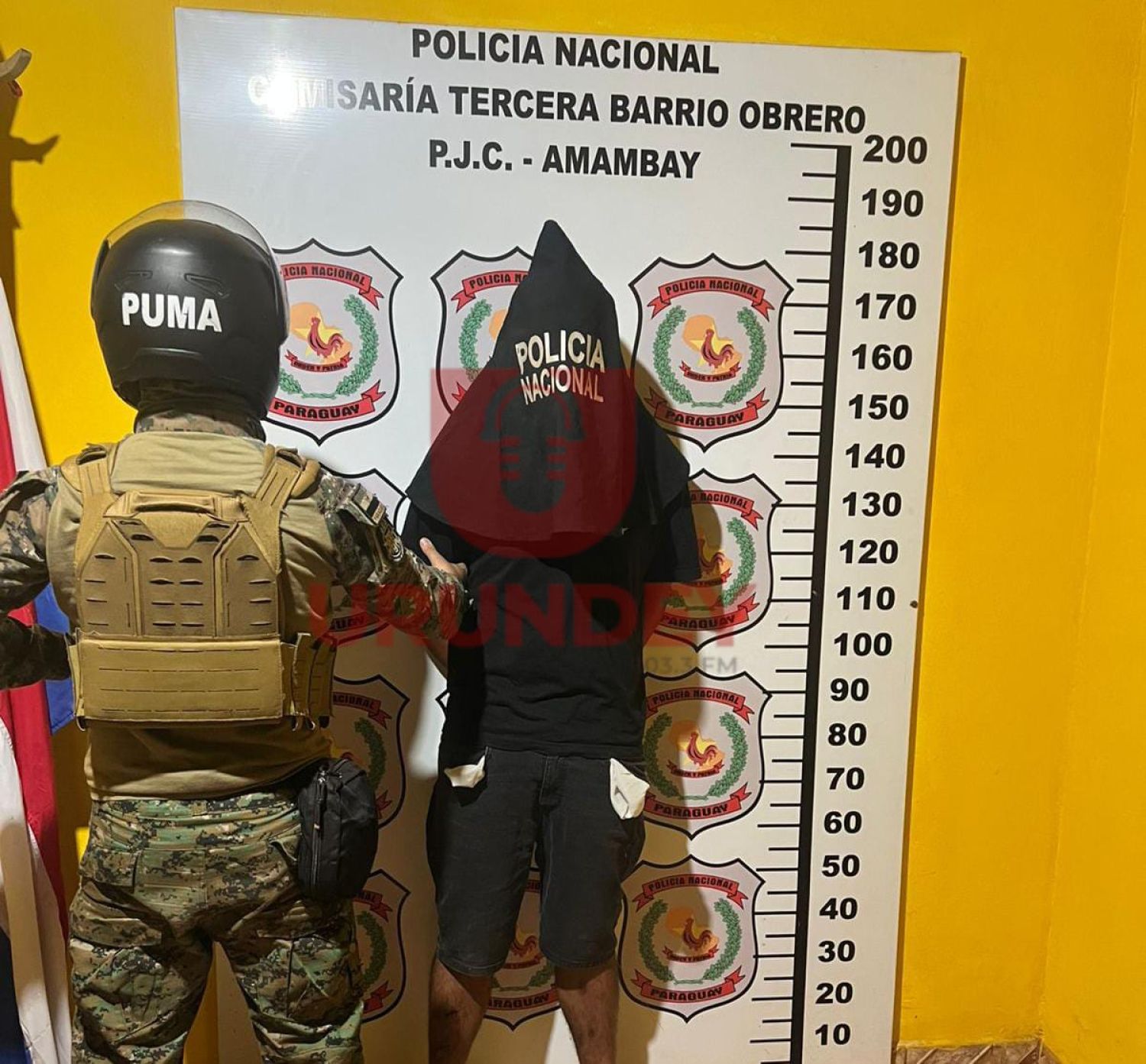 Motociclista brasileño es detenido tras peligrosa persecución en Pedro Juan Caballero