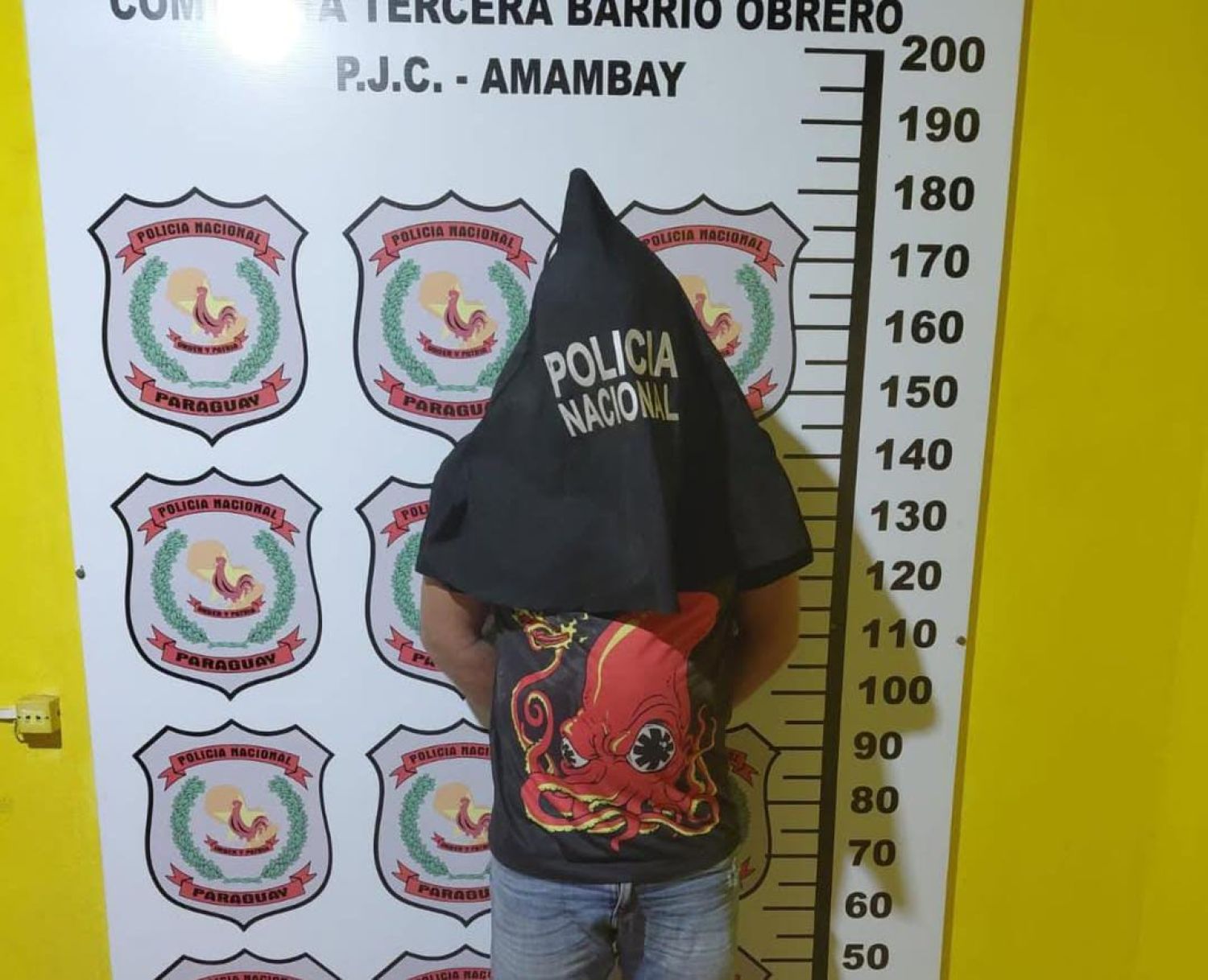 Cae joven buscado por abuso sexual en niños en Pedro Juan Caballero