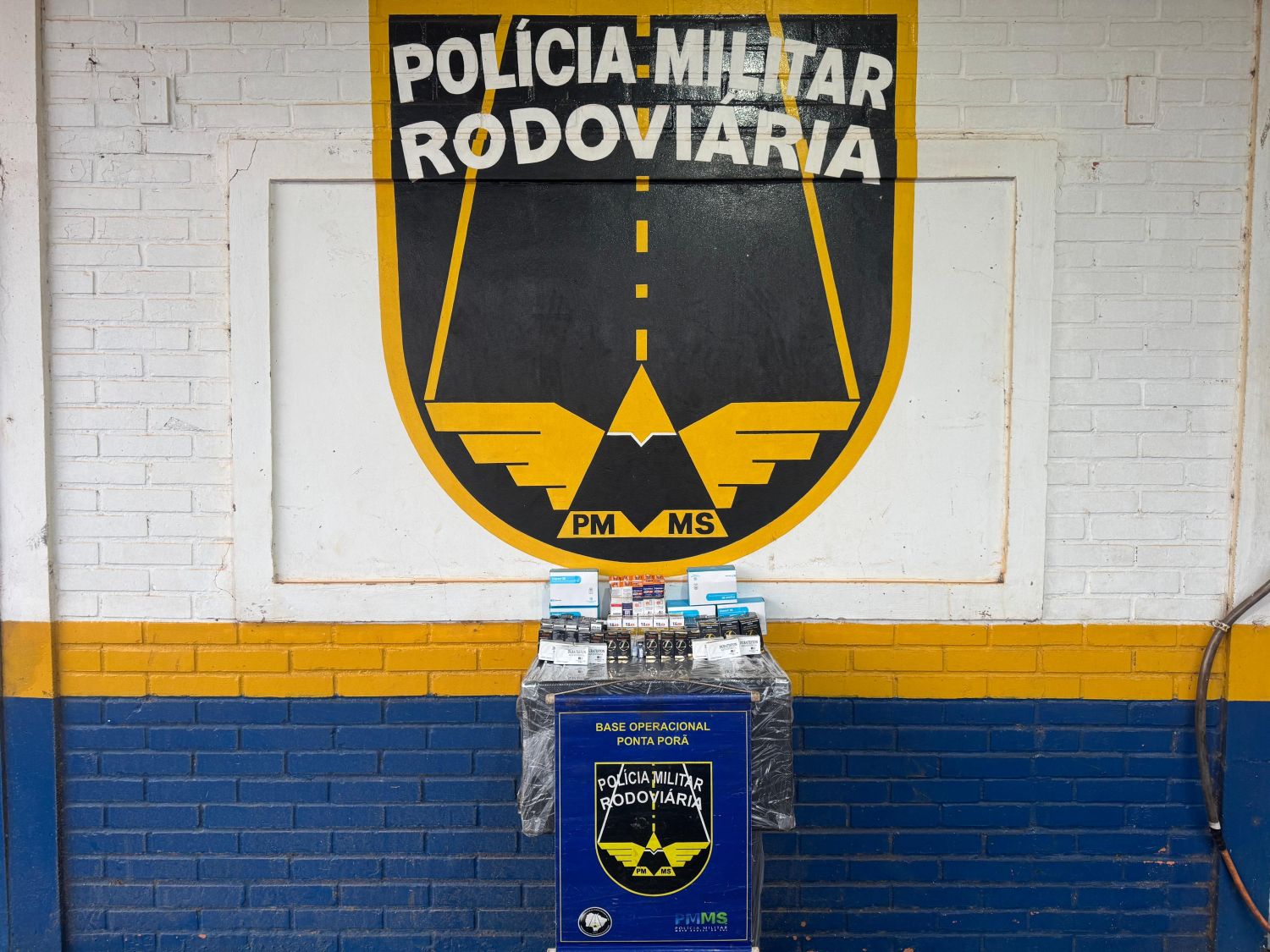 Incautan cargamento de medicamentos ilegales valuado en más de 120.000 reales en Ponta Porã