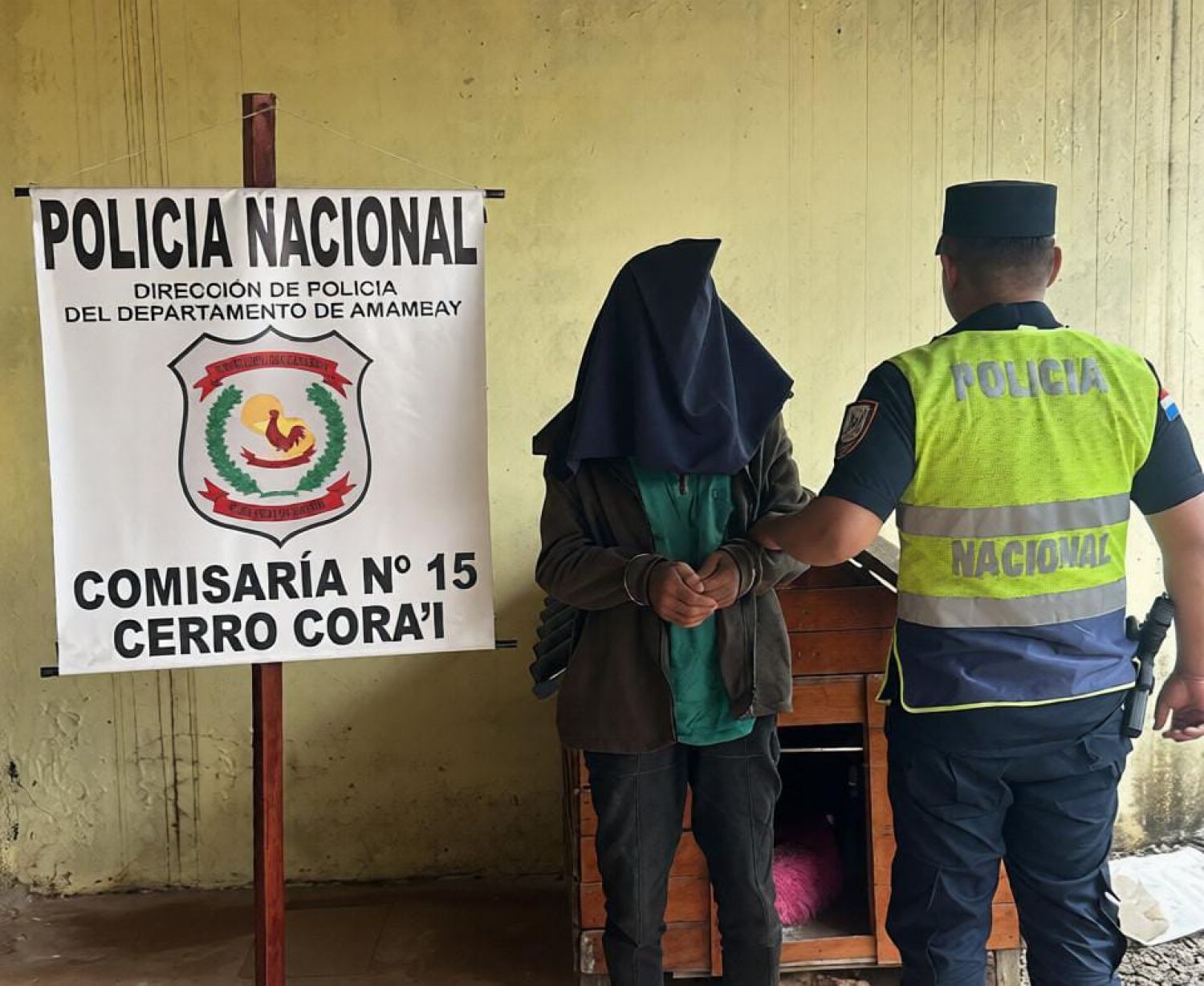 PJC: Detienen a un ciudadano brasileño tras hurto domiciliario en la fracción Suizo