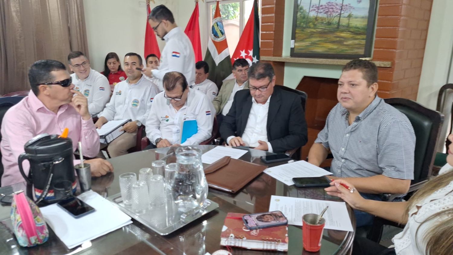 Junta Departamental de Amambay aprueba por unanimidad gestión del gobernador Juancho Acosta