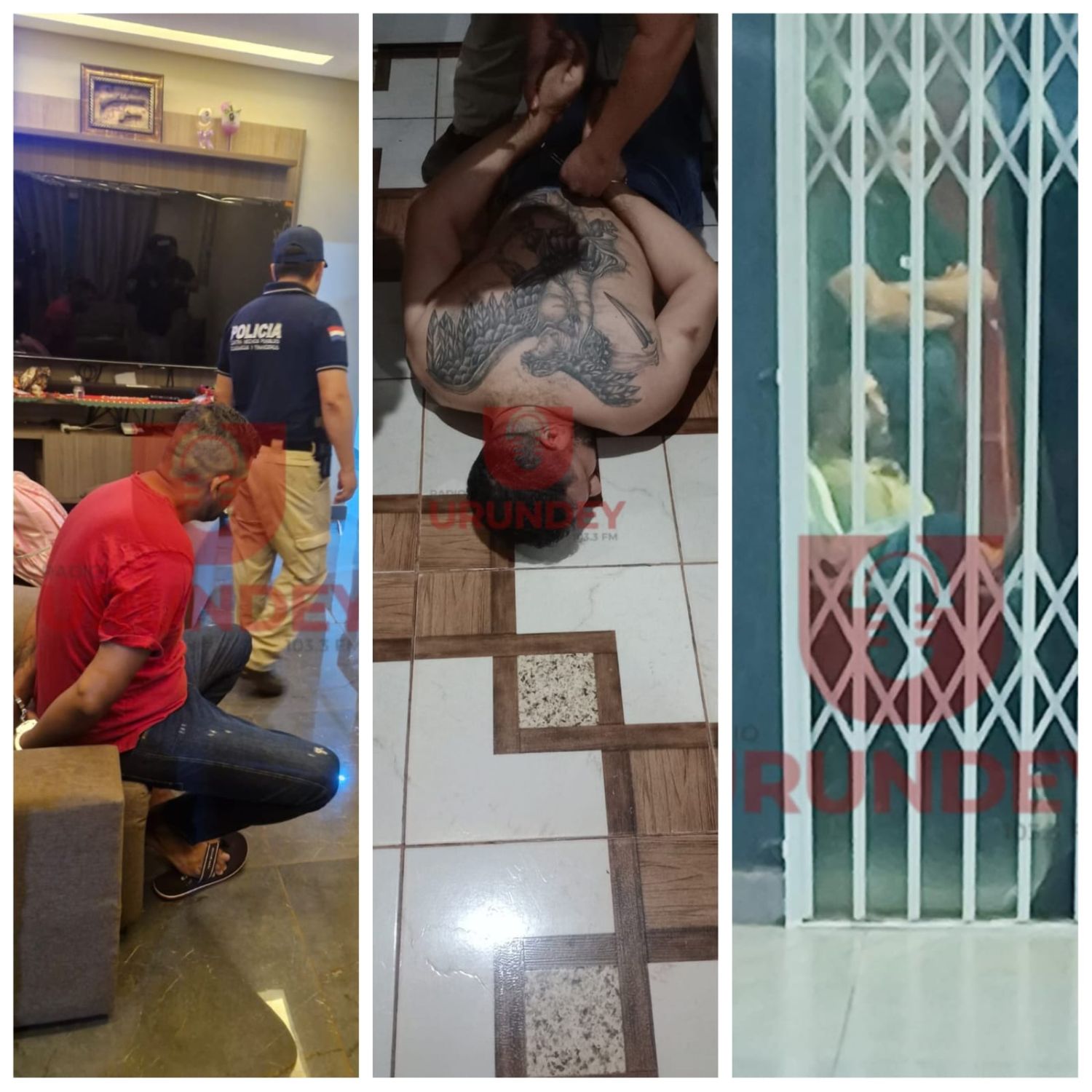 Detienen a dos hermanos brasileños con arsenal tras operativos simultáneos en PJC
