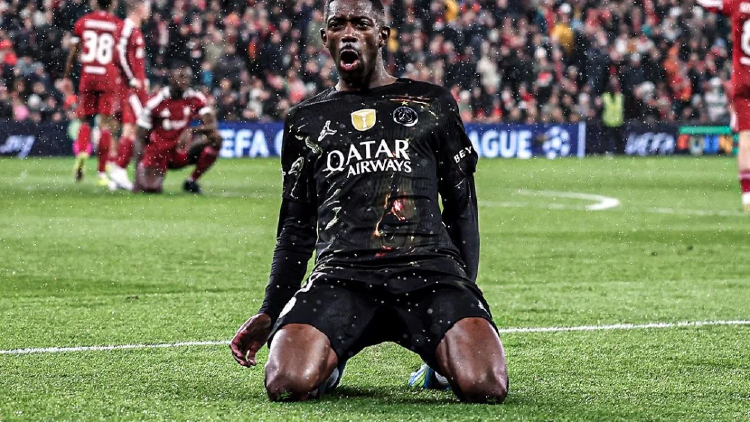 El PSG elimina al Liverpool en Anfield y se clasifica a semifinales de la Champions