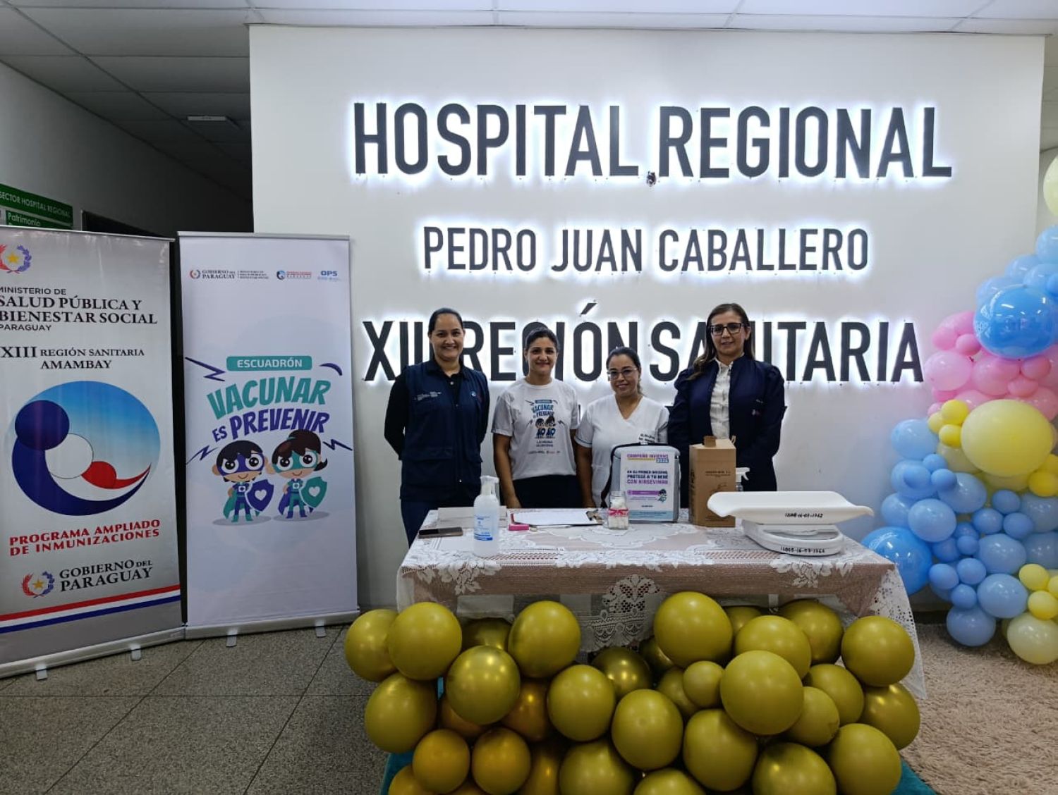 Inician en Amambay la vacunación contra la bronquiolitis para recién nacidos