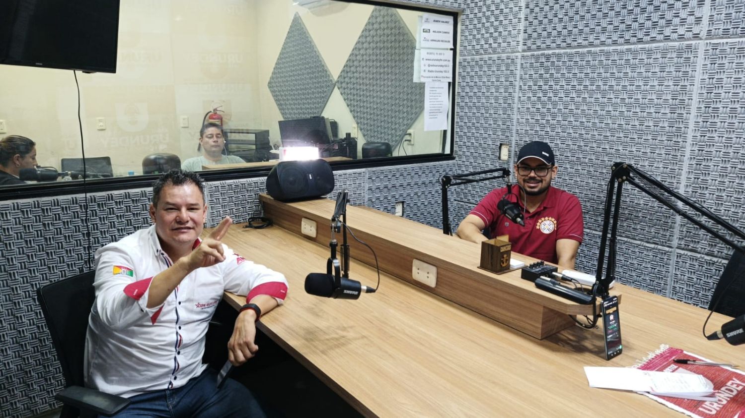 Sexta edición de la propuesta radial de la Lista 2 Opción 2 en Pedro Juan Caballero