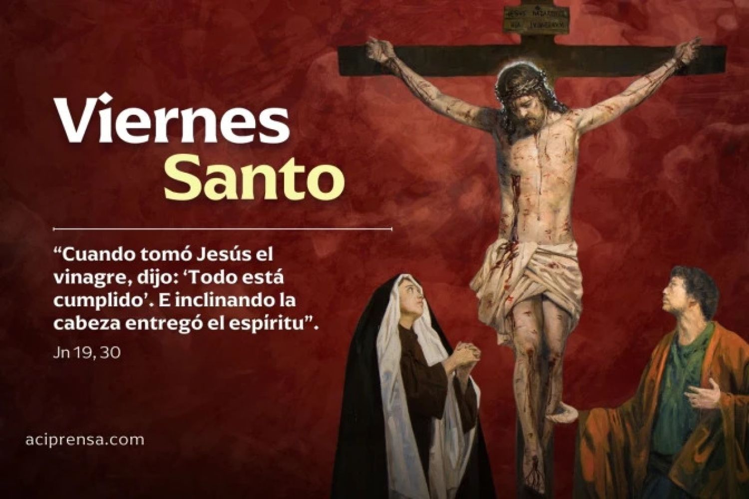 Fieles conmemoran el Viernes Santo con profundo espíritu de duelo