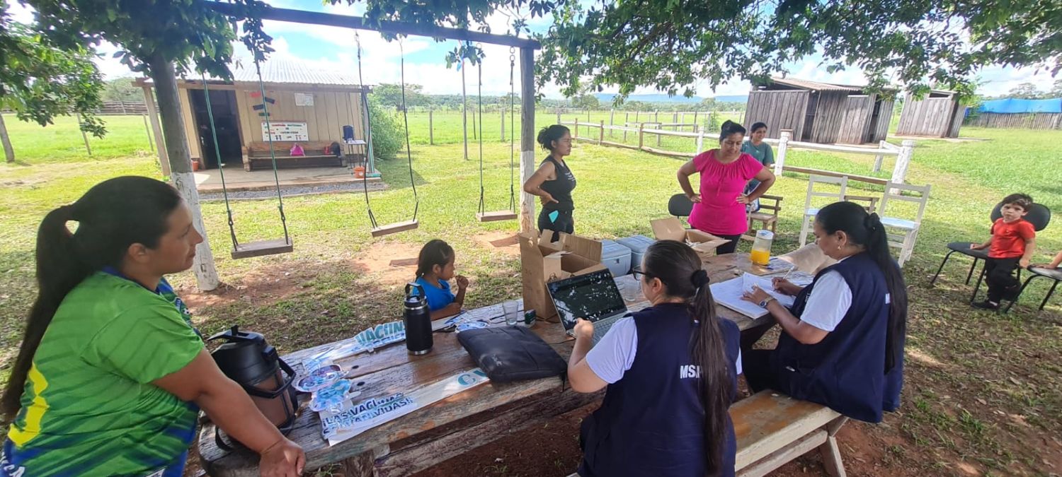 Bella Vista Norte: Asistencia médica integral beneficia a unas 48 familias de Laguna Ciervo