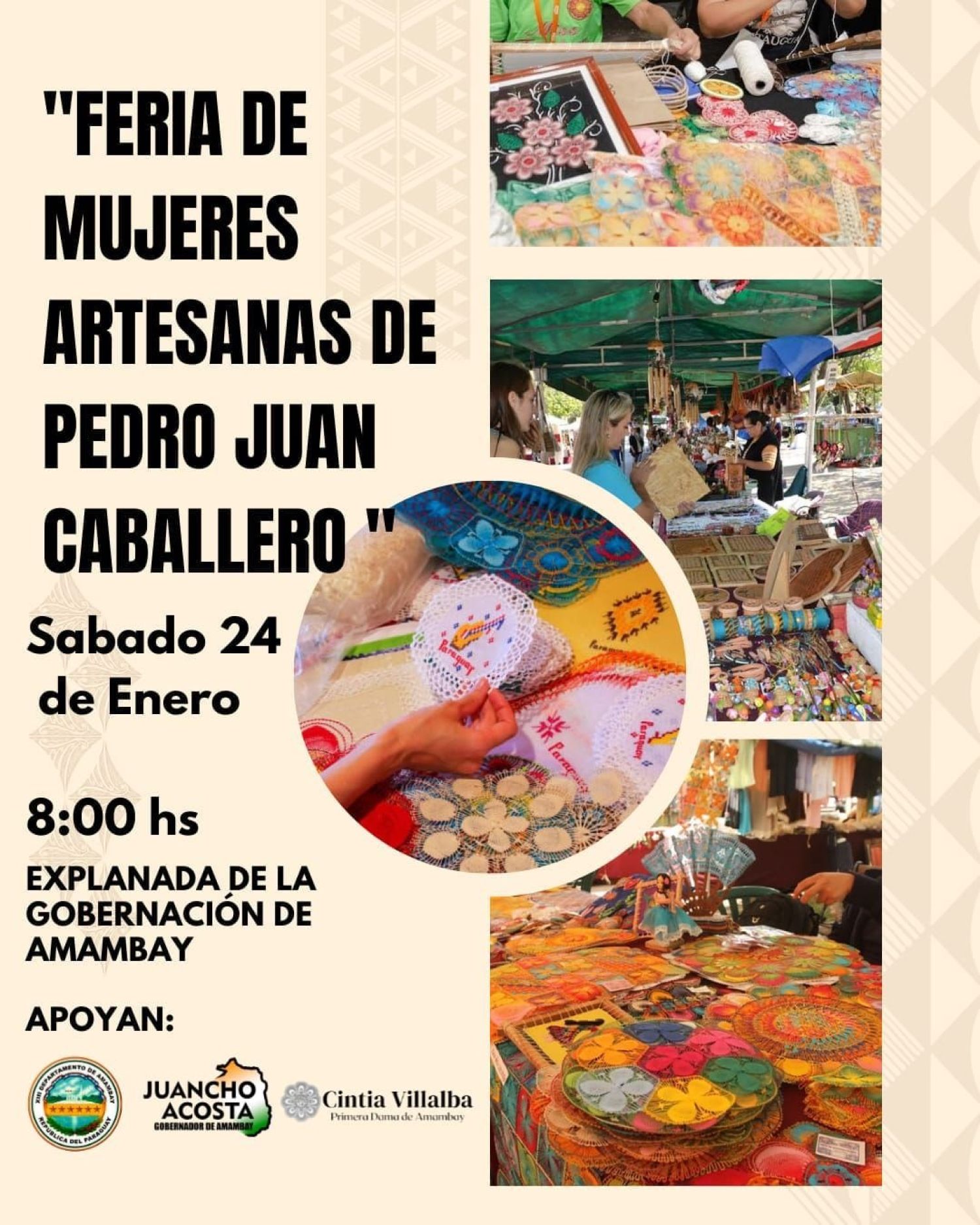 Mujeres emprendedoras de PJC exhibirán su talento en feria artesanal en la Gobernación