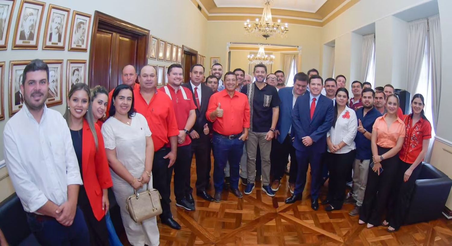 Alliana dio su respaldo a precandidatos de Guairá para las municipales