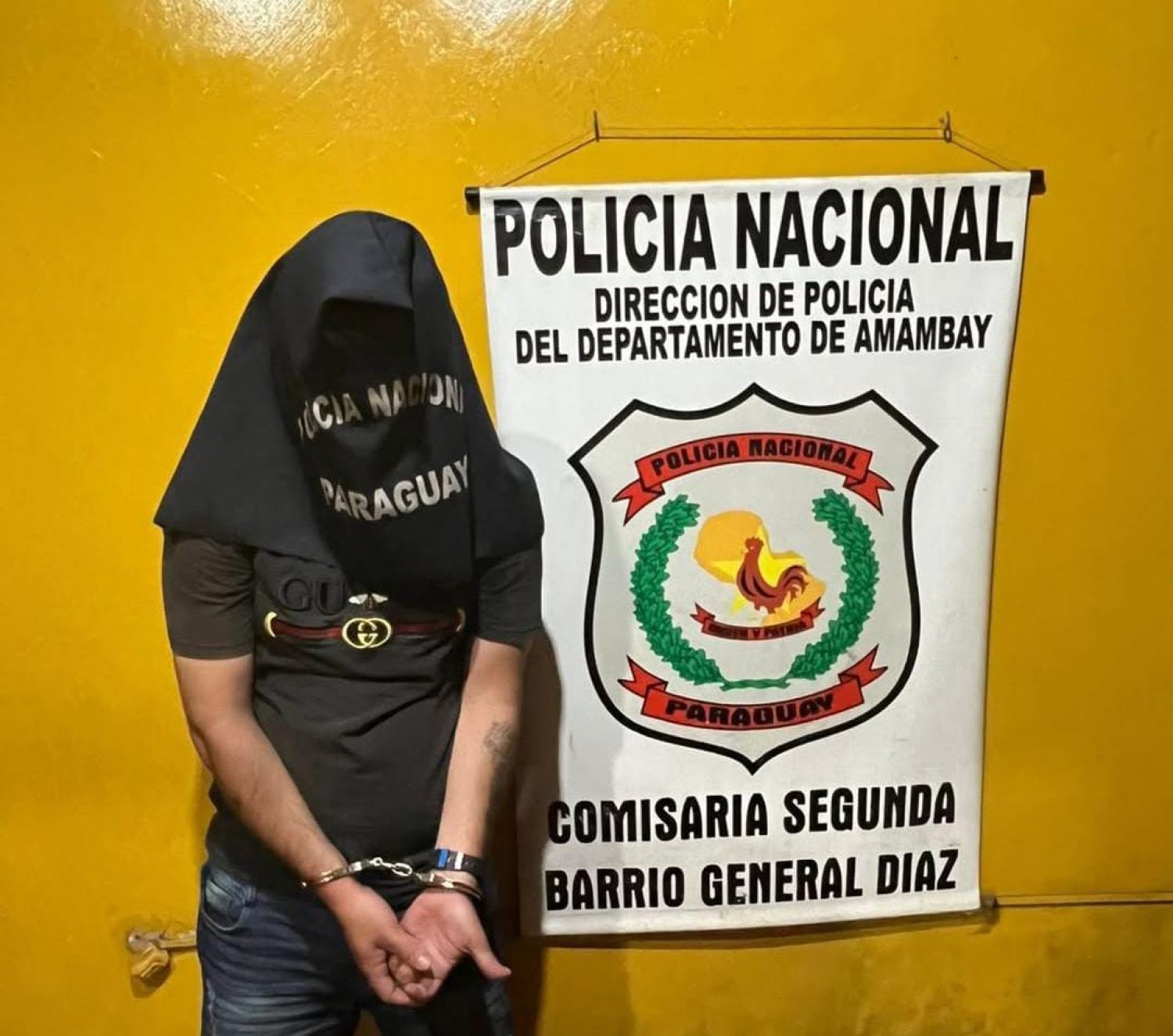 Policía detiene a un hombre tras varios hurtos en la línea internacional de Pedro Juan Caballero