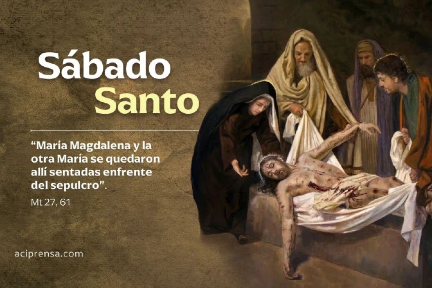 Sábado Santo: El mundo se sumerge en el silencio y la esperanza de María