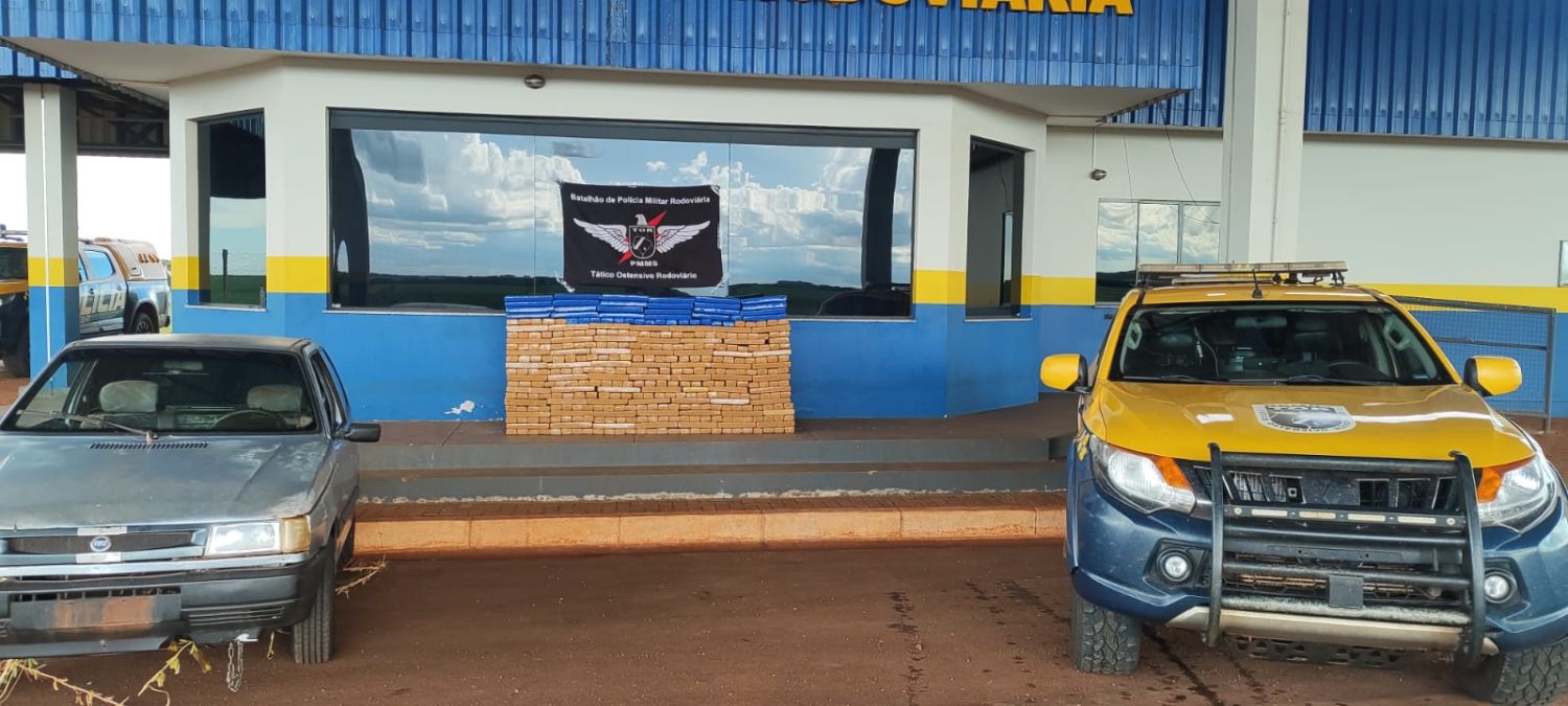 Ponta Porã: Incautan más de 400 kilos de marihuana tras persecución en la MS-164