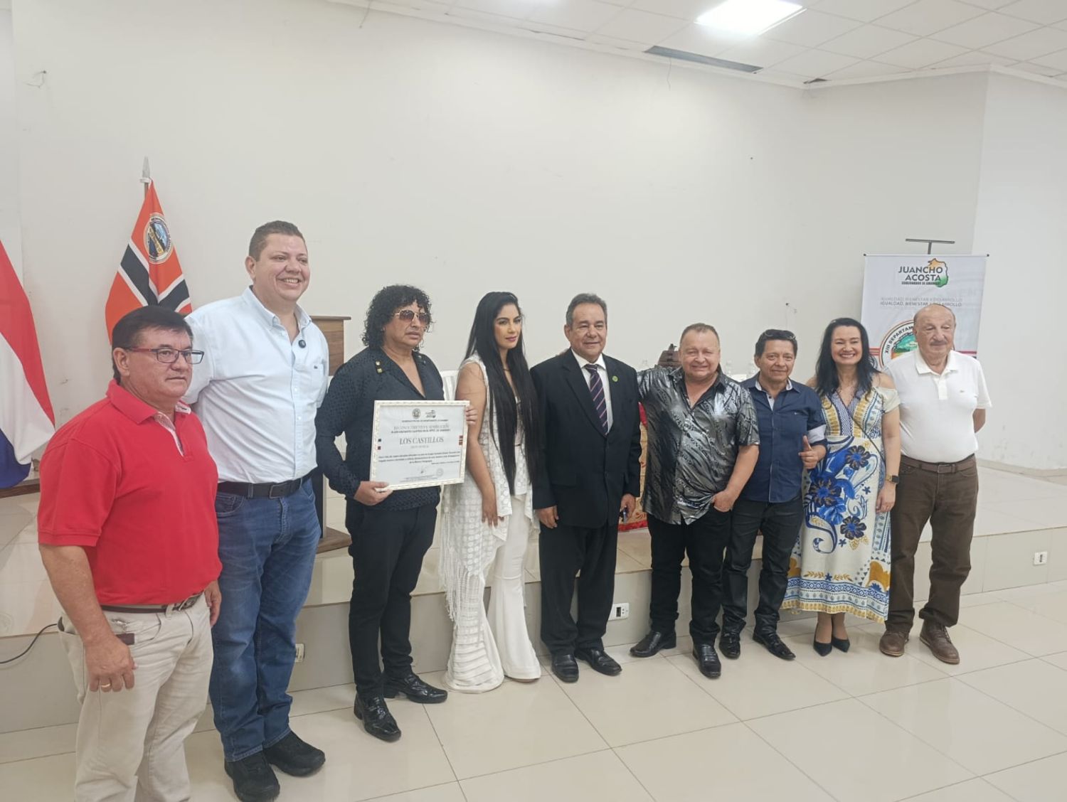 Gobernador rinde emotivo homenaje a Los Castillos en Pedro Juan Caballero